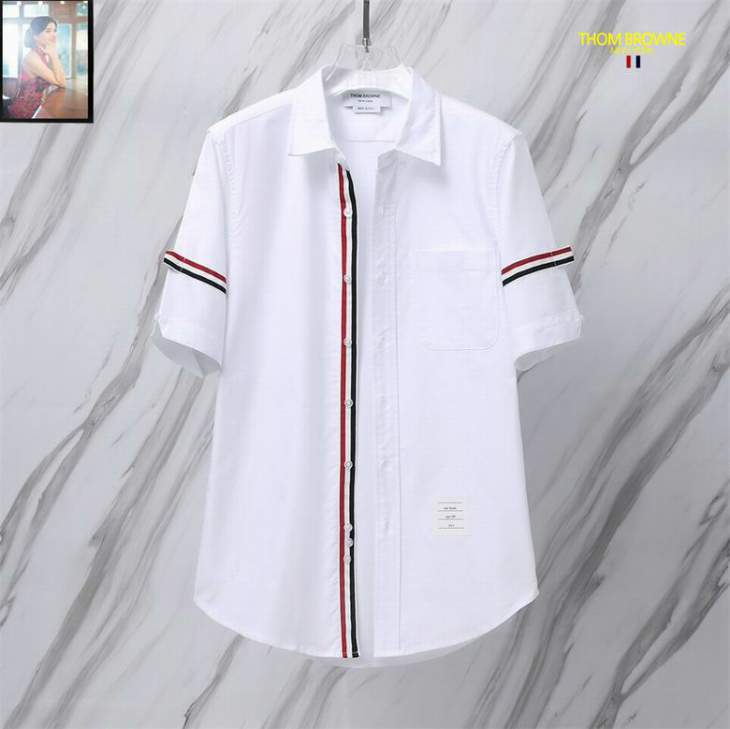 Picture of Thom Browne Shirts Short _SKUThomBrowneM-3XL12yn0628796